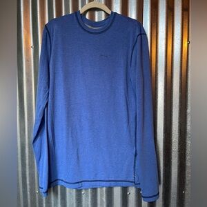 Orvis Classic Blue Long Sleeve Tee